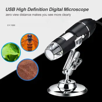 1600X Mikroskopa Digitālā Lupa Kamera, Android vai ios Elektronisko Stereo USB Endoskopu Kameru Rīku microscopio binokļu