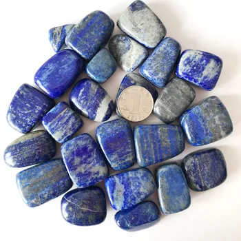 20-45mm Dabas lielu lapis lazuli grants kristāla oriģinālās akmens graudiņiem zivju tvertnes ziedu ainavas apdare 100g