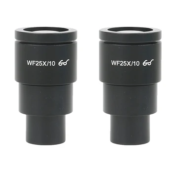 2gab WF10X WF15X WF20X WF25X WF30X Mikroskopa Okulāru Stereo Mikroskopu Plaša Lauka 20mm 15mm 9mm 10mm WF10X/20 Augsts Skatu
