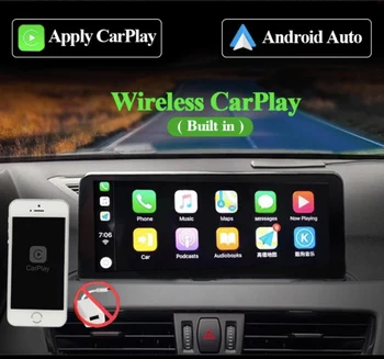 64G ROM, Android 10.0 Auto GPS Navigācijas Media Stereo Radio BMW X5 E70 X6 E71 2007. - 2010. gadam ar CCC Sistēmas CarPlay