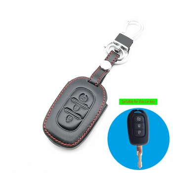 9 Stili Karstā Pārdošanas Ādas Automašīnas Atslēgu, Lietu Vāku Turētājs Renault Megane Clio Logan Kadjar 1 2 3 Scenic Koleos Keychain Kartes Gadījumā