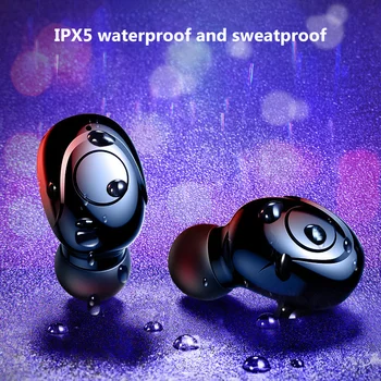 ABS Materiāla, Bezvadu Austiņām S9 TWS Bluetooth 5.0 Bezvadu Mini HiFi In-Ear Austiņas Earbuds iOS Android Bluetooth 5.0