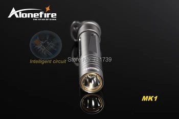 AloneFire Elfi MK1 CREE XP-G R2 LED Viegls mini led lampiņu Keychain lāpu lampas 1xAAA vai 14500 akumulators