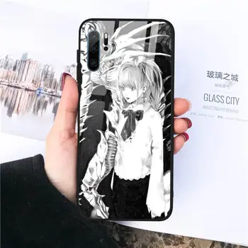 Anime, Manga Death Note, Ryuk Telefonu Gadījumā Rūdīta stikla Huawei Honor 7.A 8X 9 10 v10 P30 20 9 10 Pro Plus Lite mate 10 20 pro