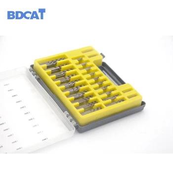 BDCAT 150Pcs 0.4-3.2 mm HSS Mini Twist Urbju Komplekts Komplekts Precision Mikro Vērpjot Urbt Amatniecības Rotaslietas Urbju Komplekts elektroinstrumenti