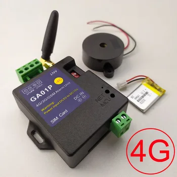 Bezmaksas piegāde 4G/3G Jaunu GA01P minil GSM Signalizācijas Sistēmas, Signalizācija SMS Drošības Sistēmu, uzlādējamo Akumulatoru strāvas zuduma brīdinājums