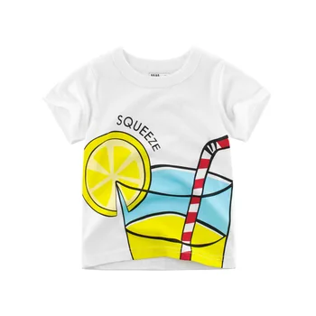 Bērnu Kokvilnas T-krekls Pavasara/vasaras 2020. gadam Īsām Piedurknēm T-krekli Zīdainis, Krekli, Bērnu, Meiteņu un Zēnu t-veida