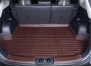 Car styling, 3D-trīsdimensiju PU asti lodziņā aizsardzības paklāju pad bagāžnieka bagāžas spilventiņu Chevrolet Captiva 2008-