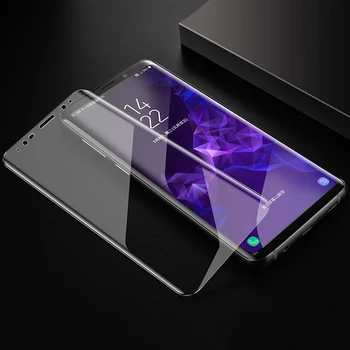 KISSCASE UV Šķidrā Līme Rūdīta Stikla Samsung Galaxy S20 Ultra Ekrāna Aizsargs Priekšā Plēves Stikla Samsung S20 S20 Plus