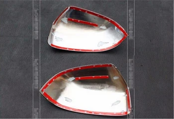Lapetus Piederumi Interjera Chrome Sānu Atpakaļskata Spoguļi Vāka Apdare 2 Gab BMW X5 F15 2016