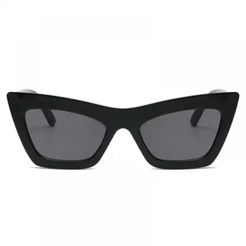 LongKeeper Modes Cat Eye Saulesbrilles Sieviešu Luksusa Zīmolu Dizainera Retro Melnās Saules Brilles Vīriešiem Trending Toņos Gafas De Sol Mujer