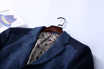 Lēti vairumtirdzniecības 2019 jauna rudens ziemas Karstā pārdošanas vīriešu modes netred gadījuma darbu valkā jauka Jaka MC105