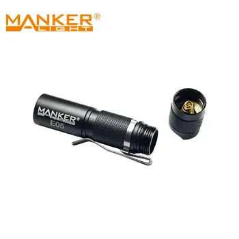 Manker E05 Kabatas Ultra-Mest Lukturīti 400 Lm AA 14500 EDC Lāpu Ar NM1 LED, Atgriezeniska Klipu