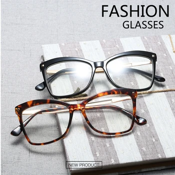 Mimiyou Modes Laukumā Brilles Rāmis Sievietēm Retro Metāla Optisko Briļļu Dāma Brilles Rāmis Skaidrs, UV400 Zīmola Dizainere oculos