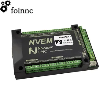 NVEM Mach3 kontroles kartes 200KHz Ethernet ports 3 4 5 6 axis cnc kustības vadības CNC router