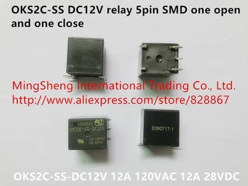 Oriģināls, jauns OKS2C-SS DC12V relejs 5pin SMD vienu atvērtu un vienu tuvu OKS2C-SS-DC12V 12A 120VAC 12A 28VDC