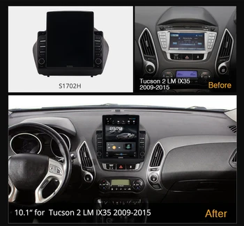 Ownice Android 10.0 Auto Radio Hyundai Tucson 2 LM IX35 2009. -. GADAM GPS 2 Din Auto Audio Sistēmas Stereo 4G LTE Tesla Stils