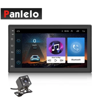 Panlelo S3 Android 8.1 2Din Auto GPS Navigācijas Vienības Vadītājs Automašīnas Stereo Spogulis Saites, Auto Radio Quad Core 1GB RAM, 16GB ROM USB 7inch