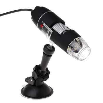 Portatīvais Digitālais USB Mikroskopa Kamera 1000X 8 LED Gaismas Rokas Iesūkšanas Rīku 964E