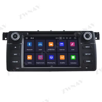 PX6 4+64GB Android 10.0 Auto Multimedia Player BMW Serie 3 E46 M3 1998-2006 GPS Navi Radio navi stereo Touch screen galvas vienības
