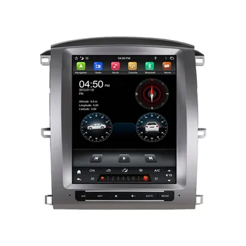 PX6 DSP Carplay Tesla ekrāns 4+64GB Android 9.0 Auto Multimedia Player Toyota LC100 2003. - 2007. GADAM GPS Radio Auto stereo galvas vienības