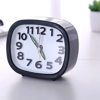 Radošā Modinātājs Taisnstūra Mazu Gultas Kompakts Ceļojumu Kvarca Signāls Pulksteņa Rādītāju Mūsdienu Dizaina Pulksteņi Reloj Despertador Hotsale