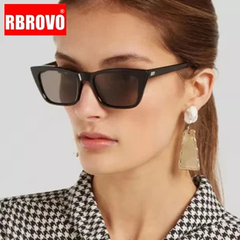 RBROVO Cat Eye Sieviešu Saulesbrilles Ir 2021. Saules Brilles Sievietēm Vintage Briļļu Zīmola Dizaineru Saulesbrilles Sieviešu Maza Gafas Mujer De
