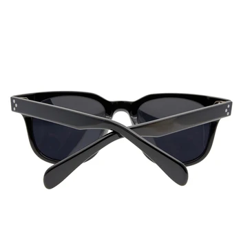Retro acetāts brilles rāmis vīriešiem un sievietēm polarizētās saulesbrilles ar UV aizsardzību