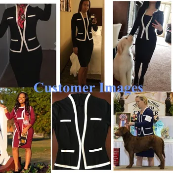 Sieviešu Kleita, Uzvalks Jaka Bodycon Dāmas Biroja Oficiālas Uzņēmējdarbības Darbu Valkā Elegants Midi Zīmuli Kleitas, Vintage Drēbes Plus Izmēra