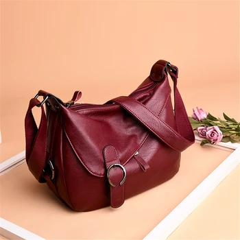 Vasaras stila Josta designe mazā pleca somas sievietēm 2018 Augstas kvalitātes Ādas luksusa somas sieviešu somas, dizaineru sac galvenais