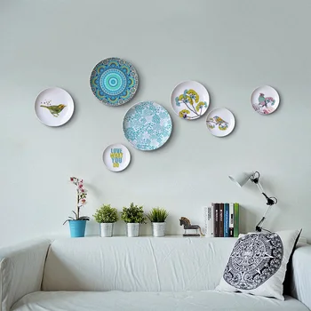 Ziemeļvalstu mākslas putnu anotācija karājas plāksne sienu apdarei dzīvojamās istabas fona sienu apdare sienu apdare kulons