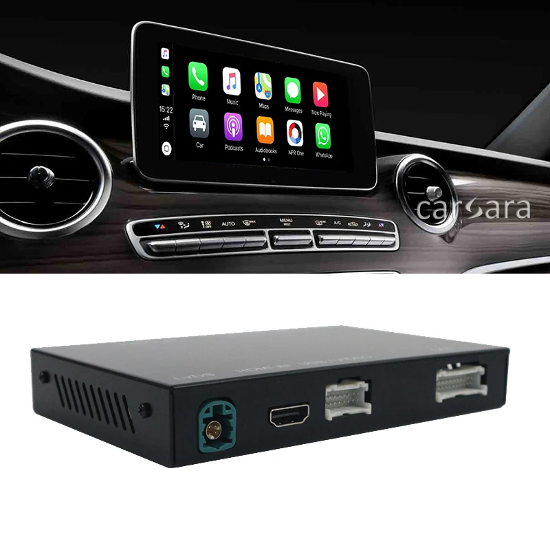 V class W447 rūpnīcas NTG5 radio ekrāna add-on wireless apple carplay interfeisa moduļa box android automātiskā aktivizēšanas ierīce, instruments