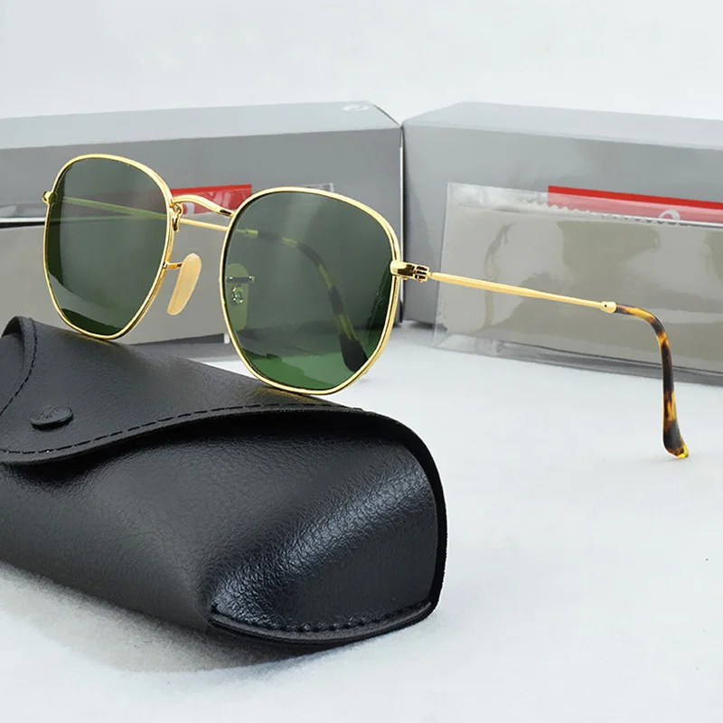 Jaunu Sešstūra Brilles Modes saulesbrilles, Vīriešu, Sieviešu, Vīriešu dizainers vīrišķīgs, klasisks Sieviešu Spoguļi Eyewear Zīmols Saules brilles Vadītāja