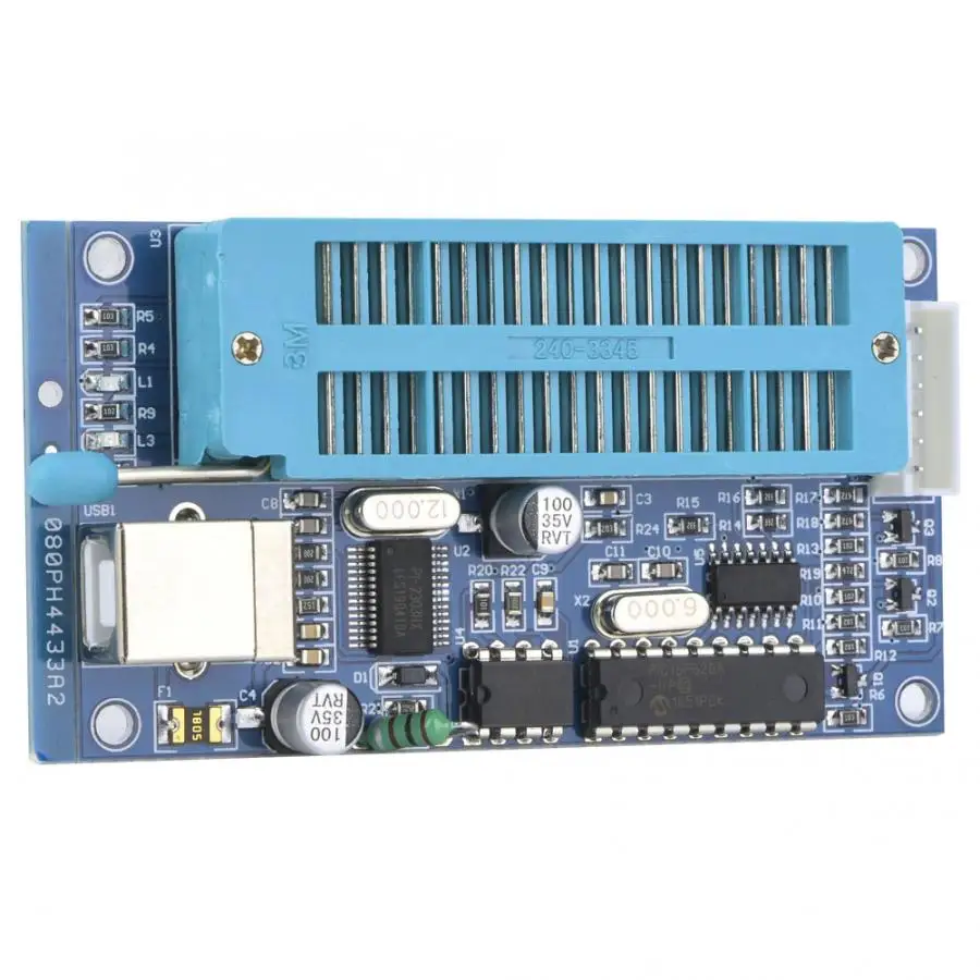 USB PIC K150 Automātiskā Programmētājs Deglis Plānošanas Attīstīt PIC Mikrokontrolleru K150
