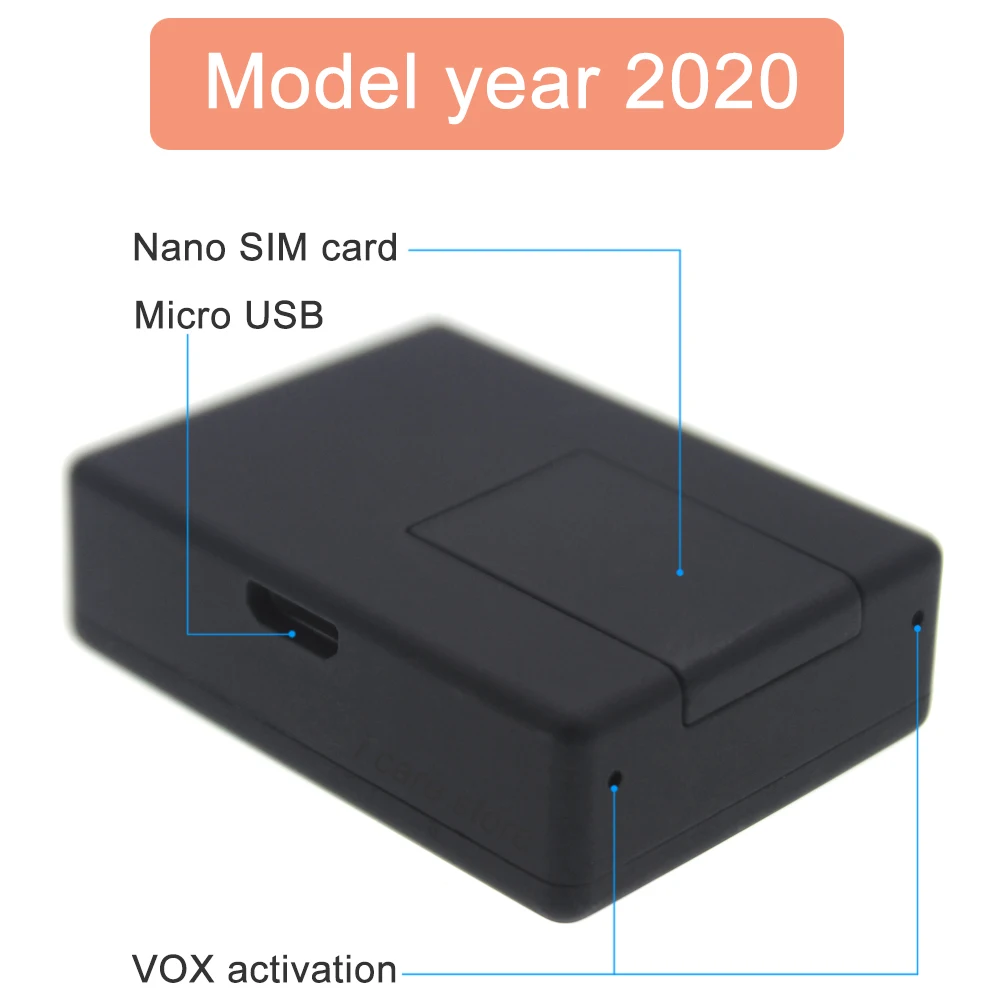 Balss Aktivizēšana Apsardzes Signalizācijas N9+ Mini GSM Audio Klausītāju ar VOX Jaunāko Modeli 2020 Audio Bug