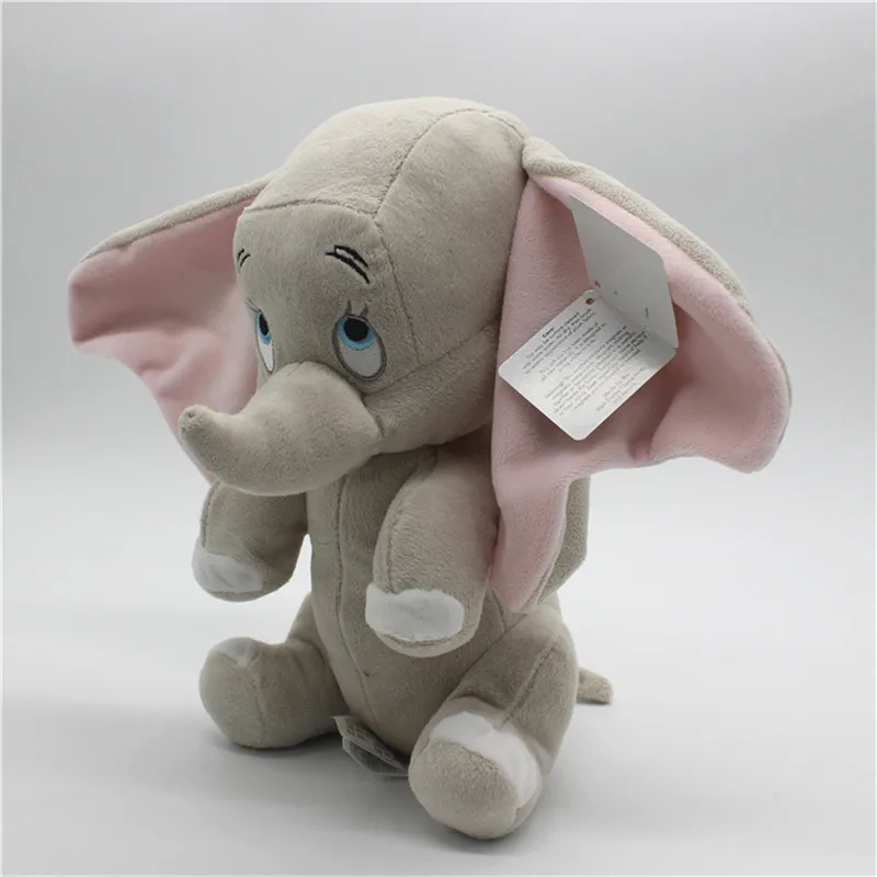 1 gab. 25cm=9.8 collu oriģinālo baby Dumbo Zilonis Plīša Rotaļlietas, mīkstās Mīkstās Rotaļlietas