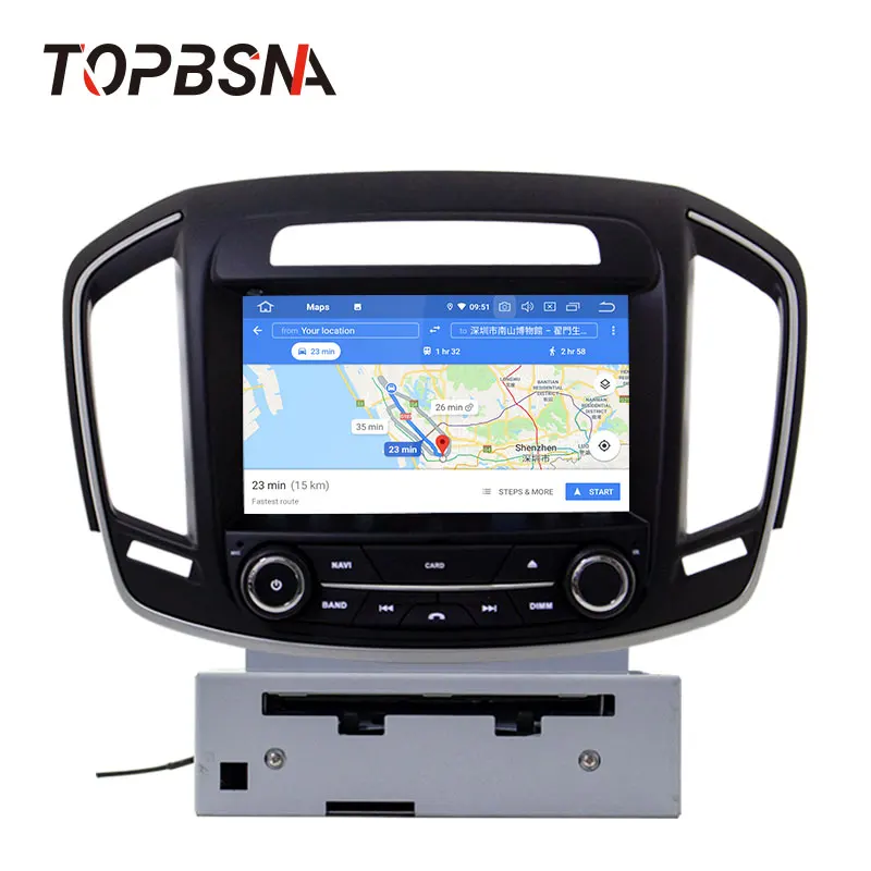 TOPBSNA Android 10 Auto DVD Atskaņotājs Opel Insignia/Vauxhall Holden GPS Navi USB WIFI RDS Spogulis-link Bluetooth 2G+16.G Auto
