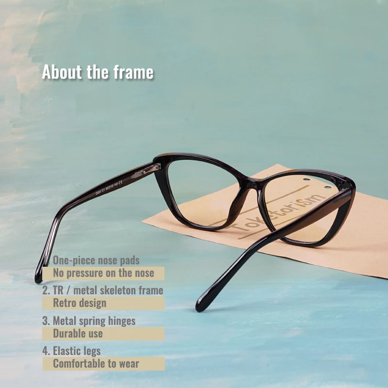 Toketorism Modes Sieviešu Brilles Anti Zilā Gaisma Brilles par Datora Darbu Receptes Optisko Rāmis