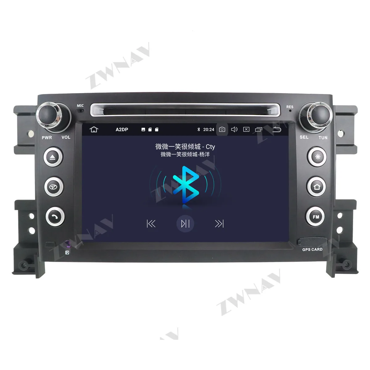 PX6 Android 10.0 Auto Multimedia Player suzuki grand 2005. - 2012. gadam multivides stereo, GPS, Radio navi stereo Touch screen galvas vienības