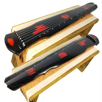 Ķīnas Fuxi Guqin 7 stīgas Seno Zither 3 Veidu Krāsu Iesācējs Prakses Guqin Roku darbs mūzikas Instrumentu