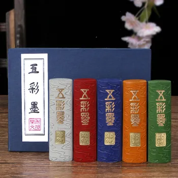 Ķīnas Krāsu Tintes Stick Hui Tintes Stick Ķīniešu Glezniecības Krāsu Tintes Bloka Komplekts Kaligrāfijas Rakstības Tintes Akmens Akvarelis Tintes Akmens